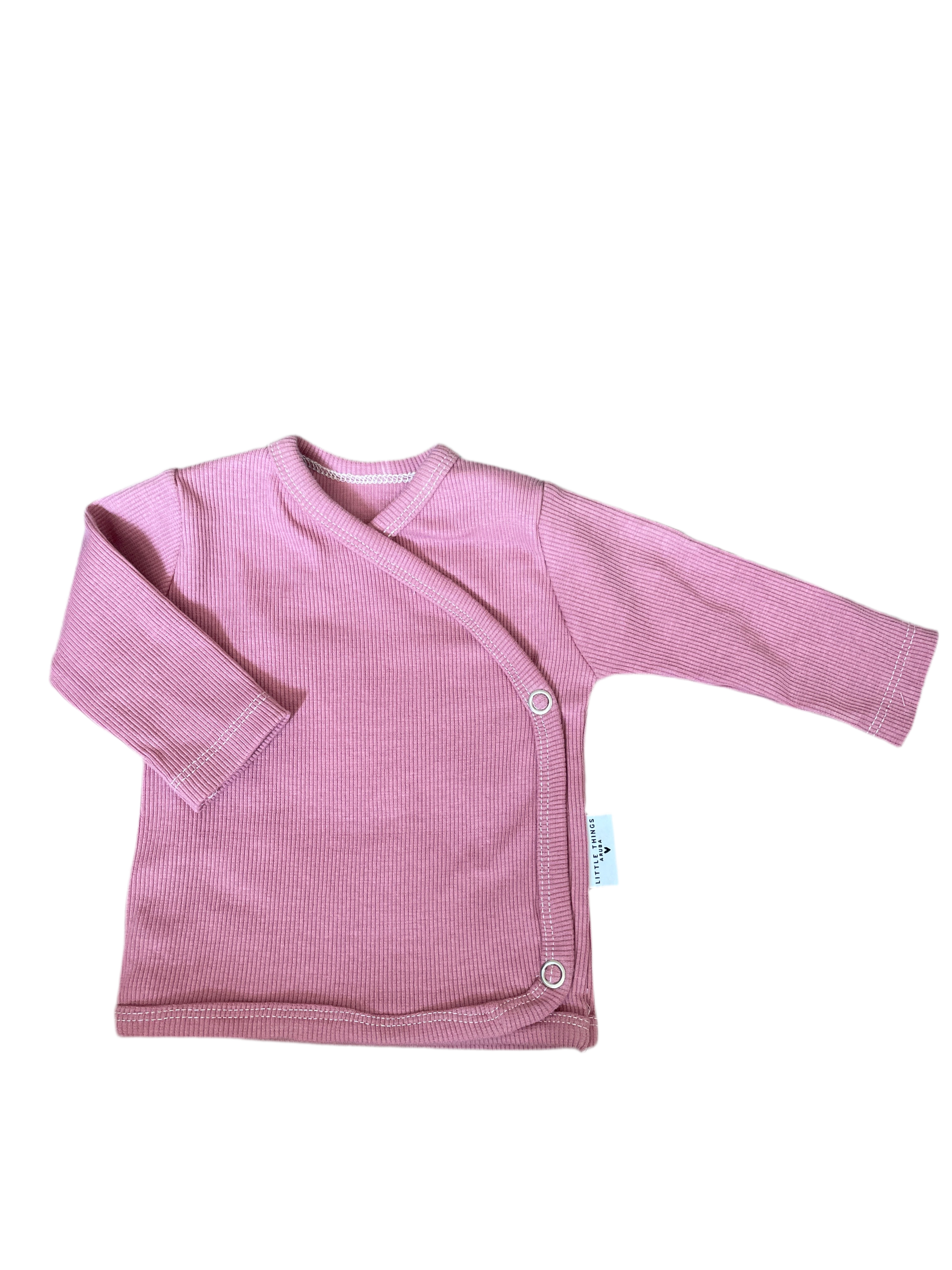 Wrapping Cardigan Old Pink (56)