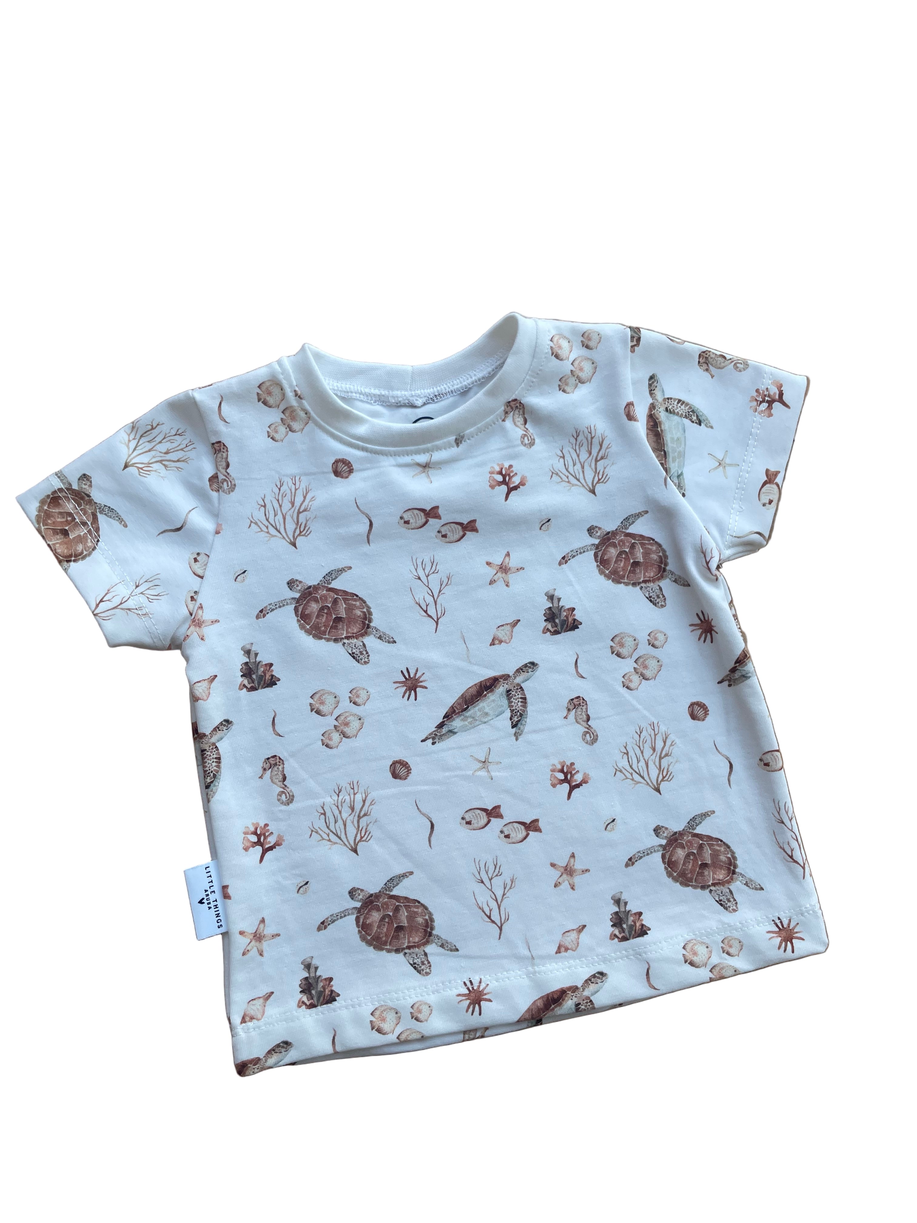 Tshirt Turtles Brown