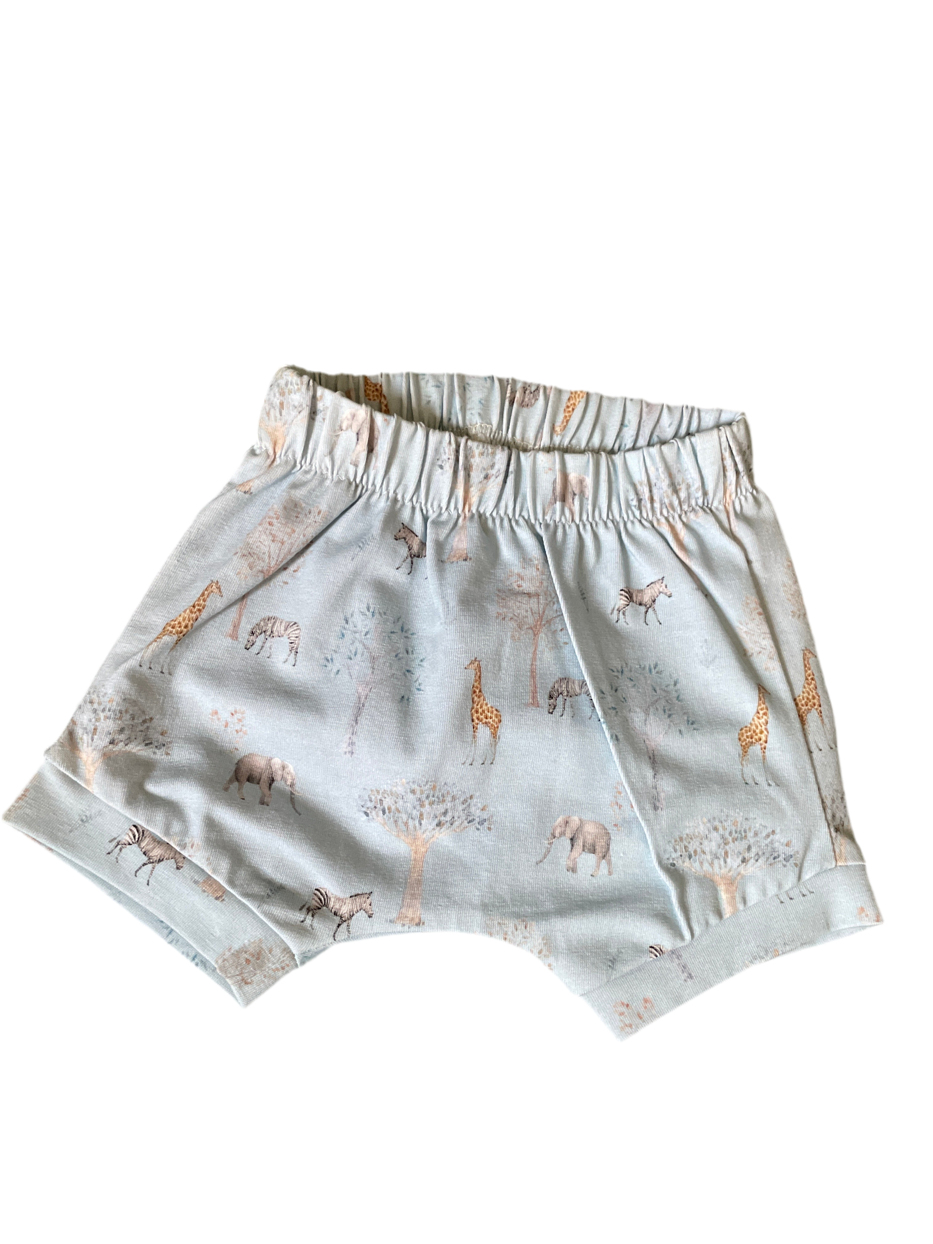 Short Jungle Animals Blue (62)