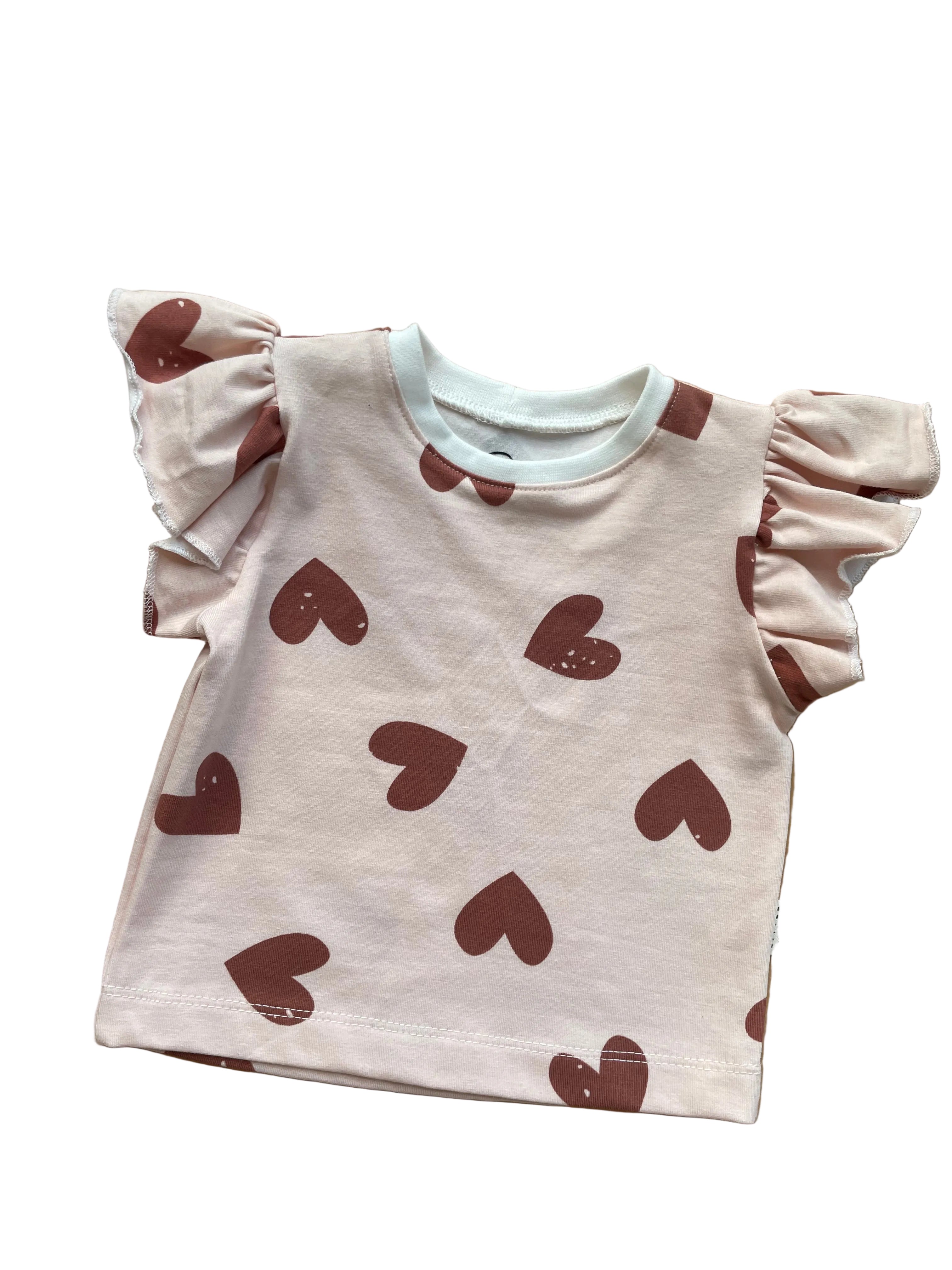 Tshirt Ruffle Hearts (74)