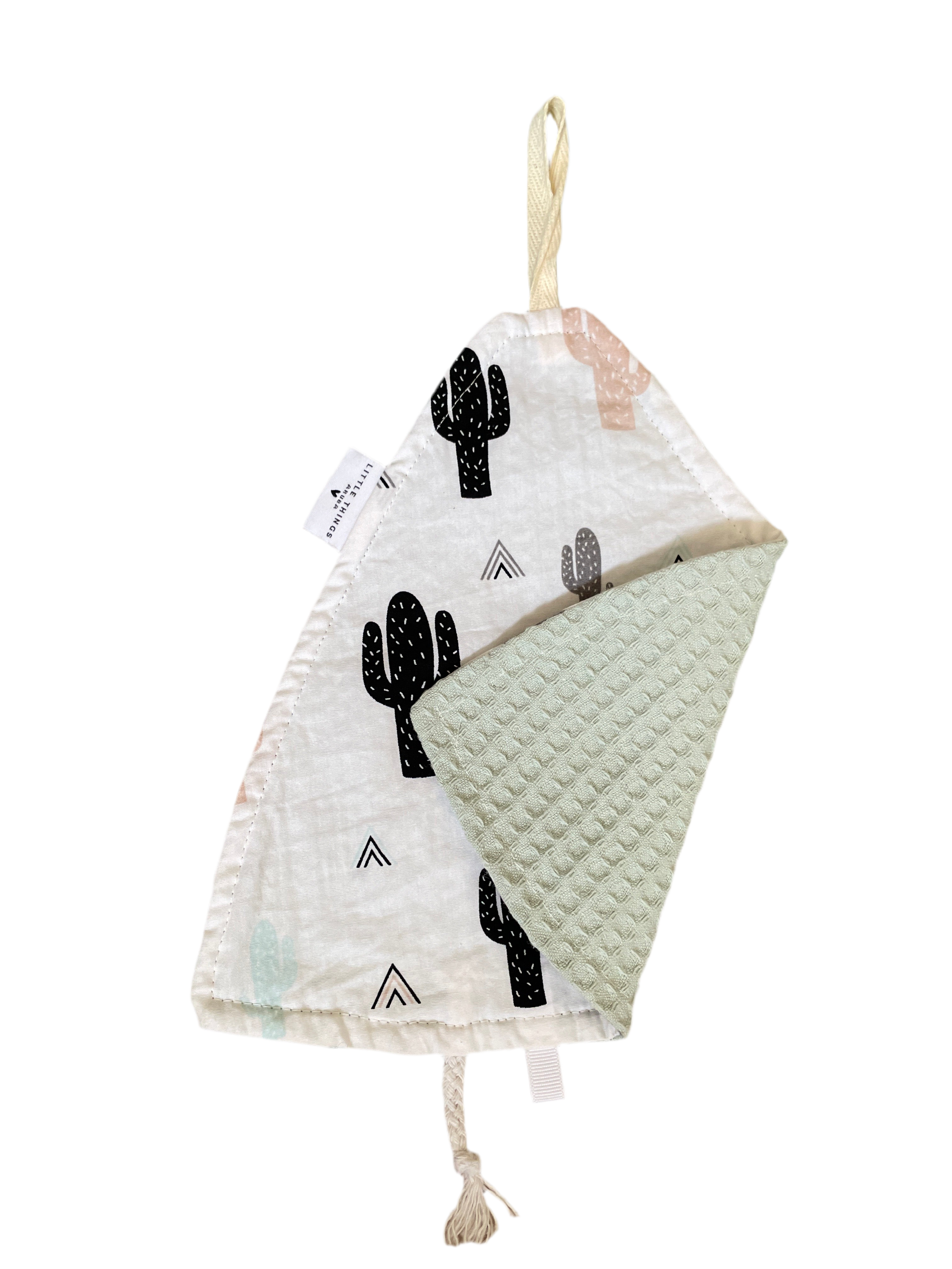 Pacifier Cloth Cactus/ Light Old Green